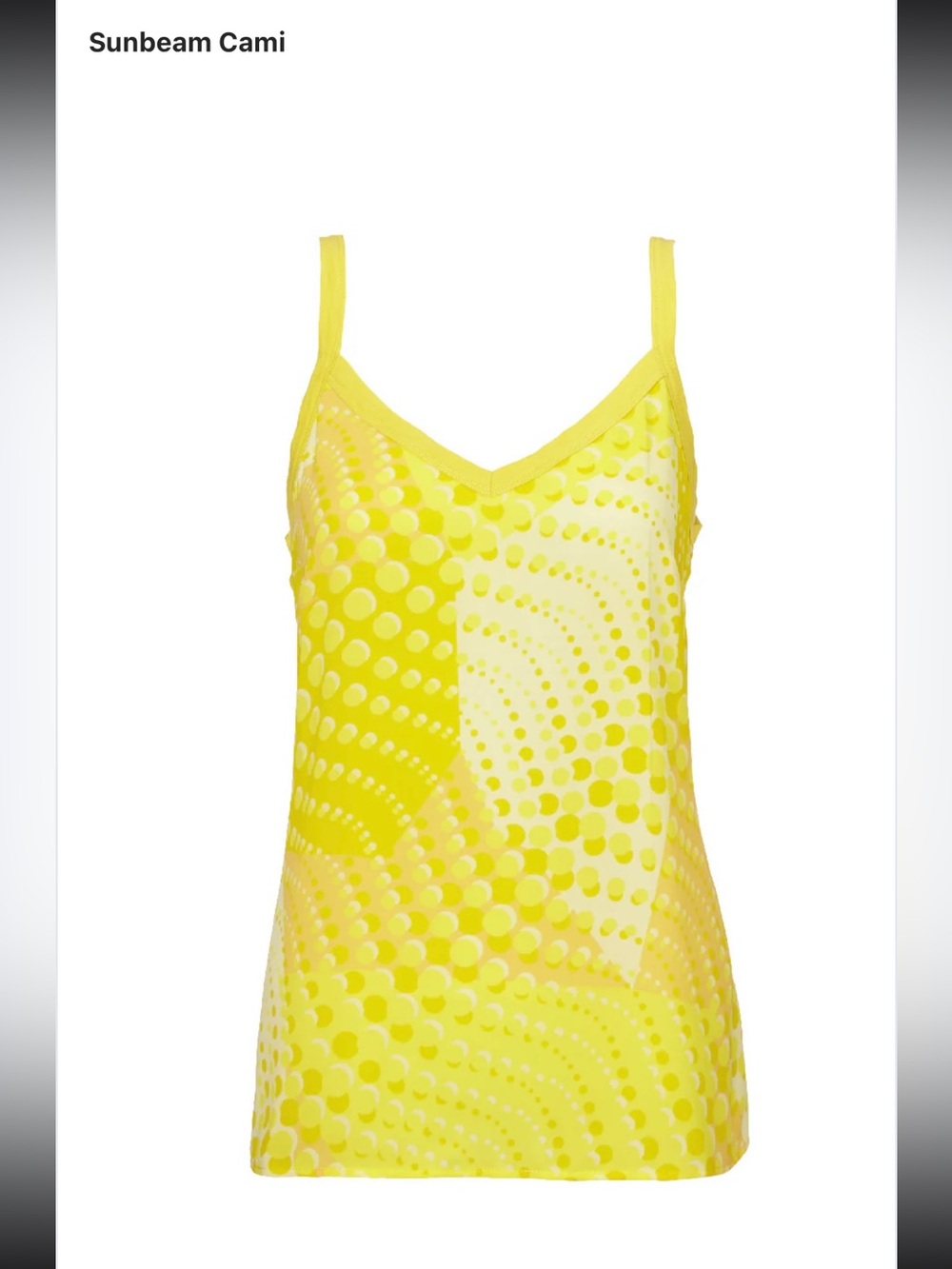 CAbi Sunbeam Cami